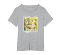 Genesis Selling England T-Shirt, Femme Grandes Tailles, Gris Chiné, 5X