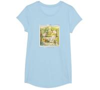 Genesis Selling England T-Shirt, Fille, Bleu Céleste, XS