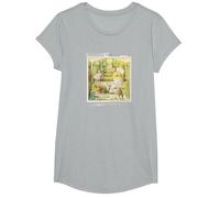 Genesis Selling England T-Shirt, Fille, Gris Chiné, S
