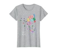 Genesis Somme des pièces T-Shirt, Femme, Gris Chiné, L