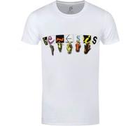 Genesis - T-Shirt # XXL White Unisex # Characters Logo [Import]
