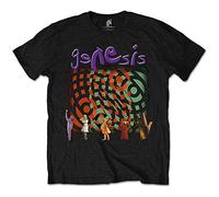 Genesis - T-Shirt # M Black Unisex # Collage [Import]