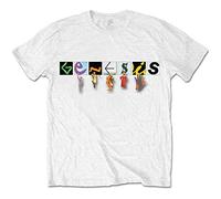 Genesis - T-Shirt # Xl White Unisex # Characters Logo