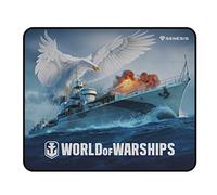 Genesis Tapis de Souris en Carbone 500 m WOWS BŁYSKAWICA - 300 x 250 mm - Official World of Warships - Multicolore