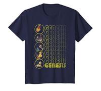 Genesis The Carpet Crawlers T-Shirt, Enfant, Bleu Marine, 8 Ans