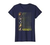 Genesis The Carpet Crawlers T-Shirt, Femme, Bleu Marine, XS