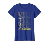 Genesis The Carpet Crawlers T-Shirt, Femme, Bleu Royal, S