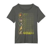Genesis The Carpet Crawlers T-Shirt, Femme Grandes Tailles, Asphalte, 4X