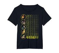 Genesis The Carpet Crawlers T-Shirt, Femme Grandes Tailles, Noir, 6X