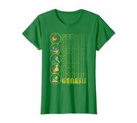 Genesis The Carpet Crawlers T-Shirt, Femme, Vert Kelly, XL