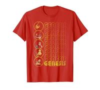 Genesis The Carpet Crawlers T-Shirt, Homme, Rouge, XL