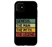Genesis The Man The Myth The Legend Citation personnalisée Amusante Coque pour iPhone 11