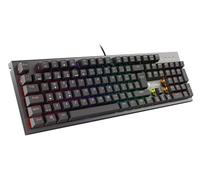 Genesis Thor 300 Clavier USB QWERTY Portuguais Noir