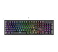 Genesis Thor 300 Red Switch Clavier de jeu à touches mécaniques noir noir One Size