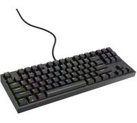 Genesis Thor 404 TKL Noir, layout US, interrupteur jaune