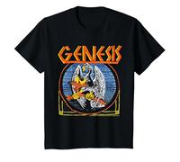 Genesis Vintage Bird T-Shirt, Enfant, Noir, 3 Ans