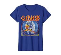 Genesis Vintage Bird T-Shirt, Femme, Bleu Royal, XXL