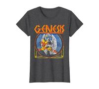Genesis Vintage Bird T-Shirt, Femme, Chiné Foncé, M