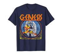 Genesis Vintage Bird T-Shirt, Homme, Bleu Marine, 5XL