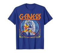 Genesis Vintage Bird T-Shirt, Homme, Bleu Royal, XXL
