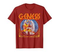 Genesis Vintage Bird T-Shirt, Homme, Canneberge, L