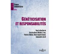 Généticisation et responsabilités