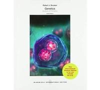 Genetics: Analysis and Principles - [Version Originale] Inconnu (Auteur)