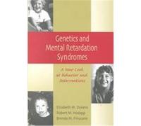 Genetics and Mental Retardation Syndromes Brenda M. Finucane, Elisabeth M. Dykens, Robert M. Hodapp (Auteur)