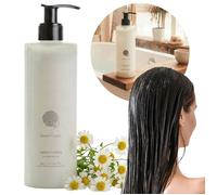 Geneva Guild Après-shampooing à la créatine et à l'extrait de camomille avec pompe, végétaliens - 3x380 ml