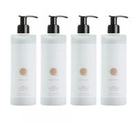 Geneva Guild Lot de 4 crèmes hydratantes pour le corps 380 ml Vitamine E Beurre de karité Hôtel Spa Wellness