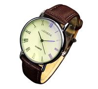 Genevas Gbd800uc-5 Montre pour homme avec ceinture romaine 110, C, taille unique