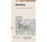 Geneve Carouge, Thônex, Annemasse, Echelle 1 : 25 000 - Collectif - Office Federal De Topographie Suisse - broché - Atlas / carte
