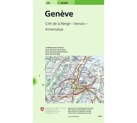 Geneve cret de la neige - versoix - - Collectif - Office Federal De Topographie Suisse - Atlas / carte