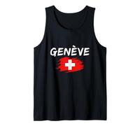 Genève drapeau de la Suisse Débardeur