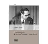 Genève en plans, de Maurice Braillard à André Marais - Philippe Gfeller - D'en Bas - Poche - Essai