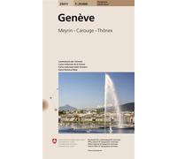 Geneve meyrin - carouge - thonex - Echelle 1 : 25 0000 - Collectif - Office Federal De Topographie Suisse - Atlas / carte