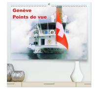 Genève Points de vue (Calendrier mural haut de gamme 2027 DIN A2 vertical), CALVENDO calendrier mensuel: Points de vue, un autre regard porté sur la ville de Genève et son canton.