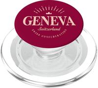 Genève Suisse | Genève Suisse Suisse Moderne PopSockets PopGrip pour MagSafe