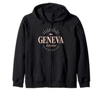 Genève Suisse | Genève Suisse Suisse Moderne Sweat à Capuche