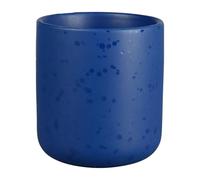 GENEVIEVE LETHU 536232 Gobelet 16 cl en Grès - Collection MINUIT - Ø 6 cm H 7 cm - Coloris Bleu mat