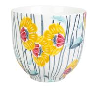 GENEVIEVE LETHU 537682 Gobelet 12.5 cl Porcelaine - Collection CARAVALCA - Ø 6.5 cm H 6 cm