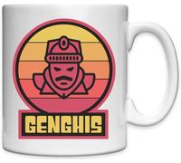 Genghis Khan Khagan of The Mongol Empire Mug en céramique Blanc
