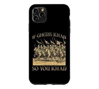 Gengis Khan Empire Mongol Cavalier Guerrier Horde d'or Coque pour iPhone 11 Pro Max