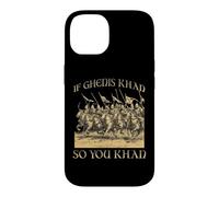 Gengis Khan Empire Mongol Cavalier Guerrier Horde d'or Coque pour iPhone 14