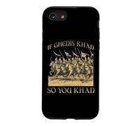 Gengis Khan Empire Mongol Cavalier Guerrier Horde d'or Coque pour iPhone SE (2020) / 7/8