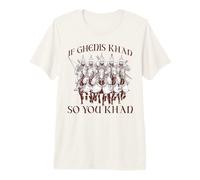 Gengis Khan Humour Empire Mongol Horde d'or T-Shirt Haut de Gamme