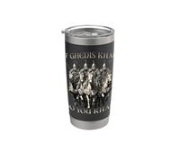 Gengis Khan motif humoristique Empire mongol Horde d'or à Gobelet isotherme en acier inoxydable double paroi