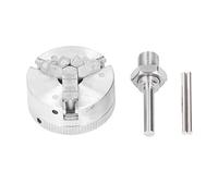 GenGutoo 3 Jaw Chuck Set Auto-Centering Lathe Lathe Chuck Plate With Metric12x1 Connexion Rodage 10-35 mm Cramping pour diverses pièces