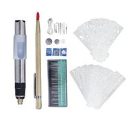 GenGutoo Electric Micro Micrograver Pen Kit 25W Cords sans fil USB Mini Gravage Rotary Tool Verre Verre Céramique Métal Wood