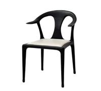 GENHAOSAN Aire De Repos Chaise de Salle à Manger Simple en Bois frêne d'Amérique du Nord, Chaise thé scandinave Moderne mortaise et Tenon, négociation Chaise Longue